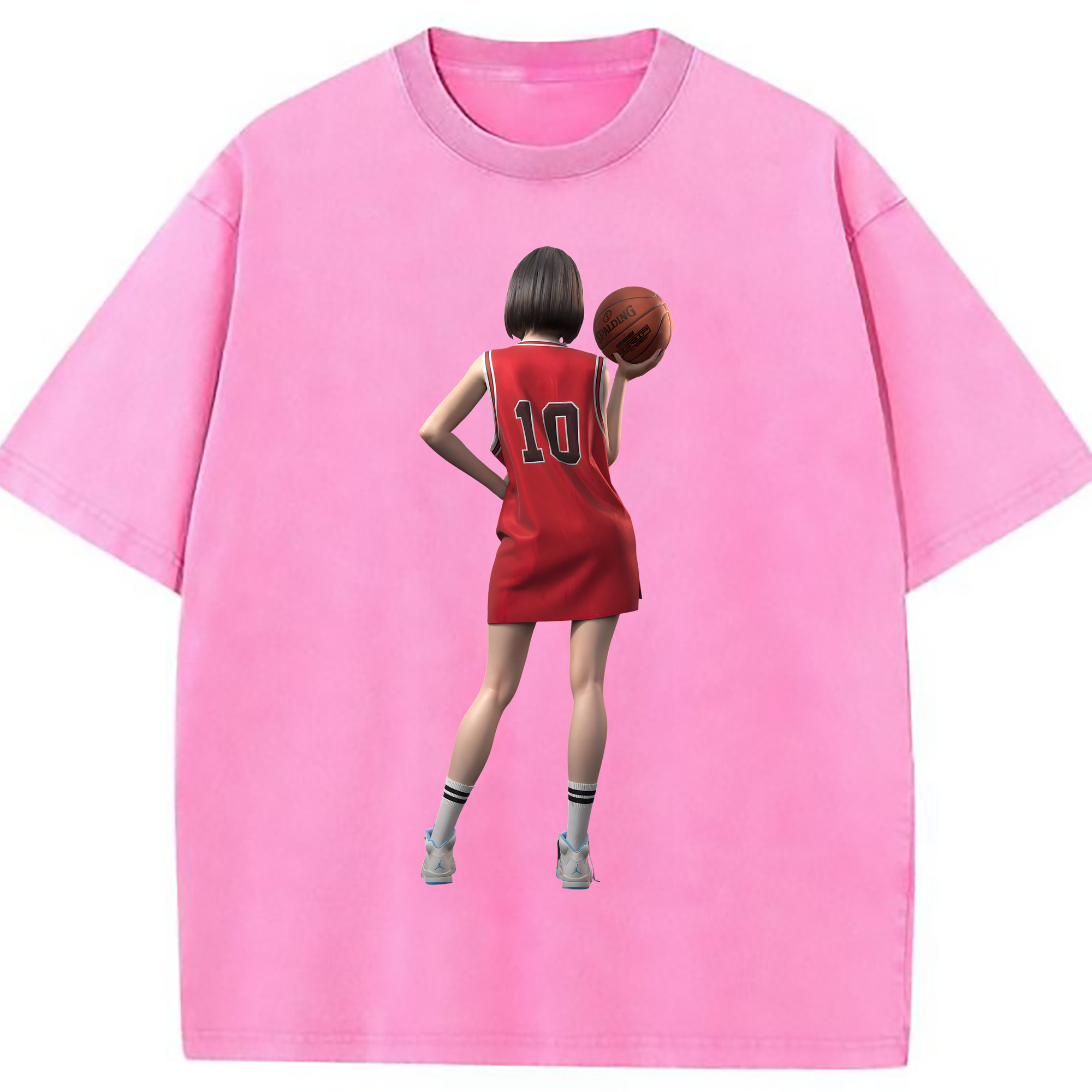 （画像用） SLAM DUNK／スラムダンク 綿100% ヴィンテージ風 半袖Tシャツ（フロントプリント）